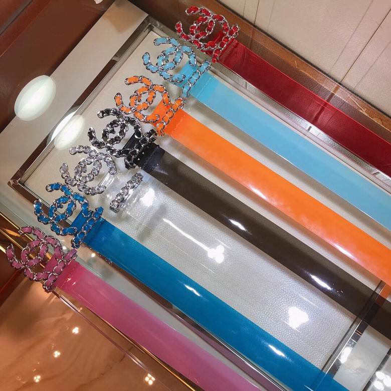 Chanel Belt 30mmX95-110cm 7D98